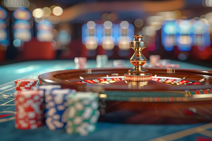 Blackjack table interface on atas4d slot showing dealer hand and player options